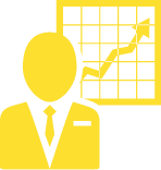 Sales Person with Chart