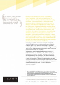 sales and marketing strategy sample page 1