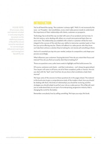 sales client relationship sample page 3