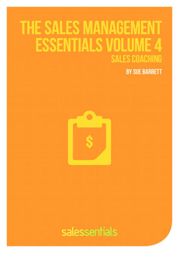 Sales Management Essentials Volume 4 – Sales Coaching