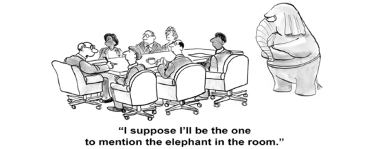 Sales is still the elephant in the room