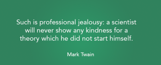 Professional Jealousy?