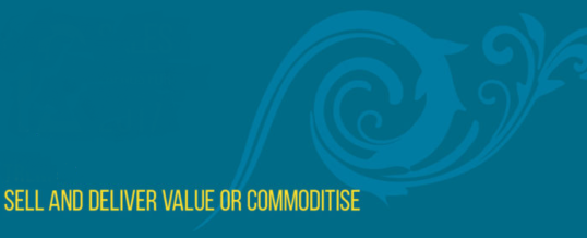 Sell and Deliver Value or Commoditise