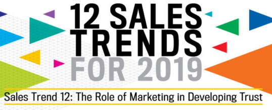 The role of marketing in developing trust