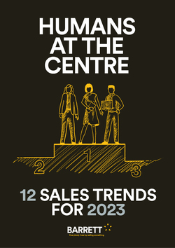 Barrett Sales Trends 2023 Humans at the Centre Logo