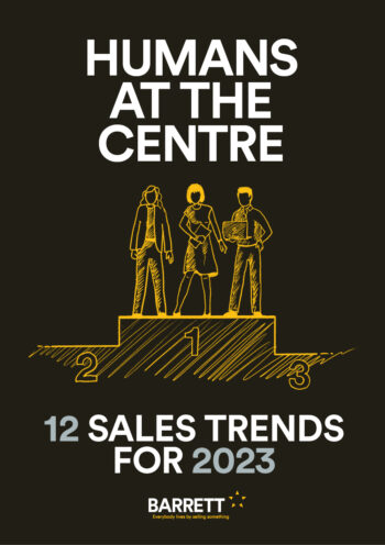 Barrett Sales Trends 2023 Humans at the Centre Logo